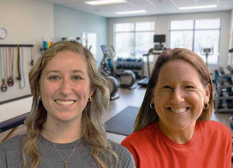 Jackie Zizza and Michelle Cook - Hampton Physical Therapy PTAs